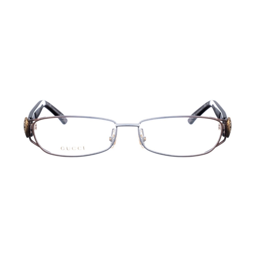 Gucci 00s Metallic Brown Glasses - Picture 3 of 3